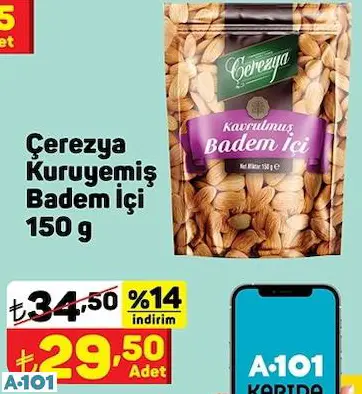 ÇEREZYA BADEM İÇİ